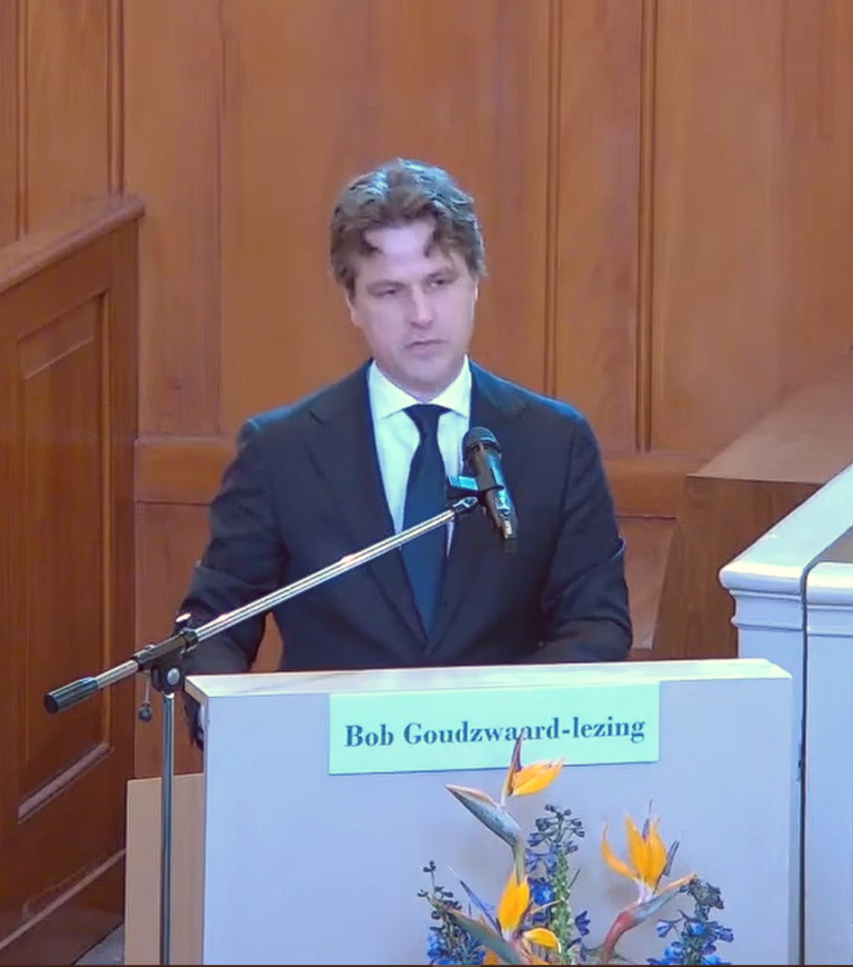 Terugblik op een succesvolle Bob Goudzwaard-lezing